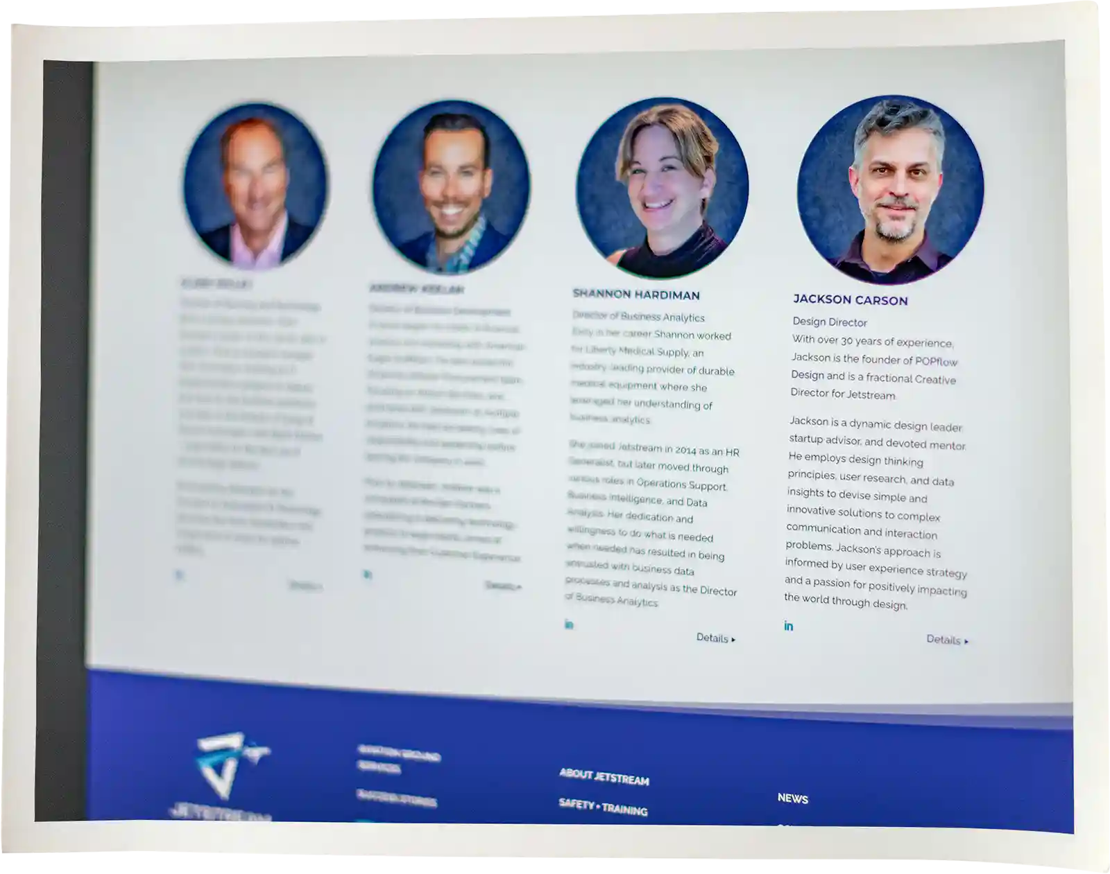 POPflow Design - Jetstream Aviation Ground Services fractional embedded design leader POPflow Design - Jetstream Aviation Ground Services fractional embedded design leader