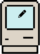 MacPaint Graphic by Jackson Carson in 1984